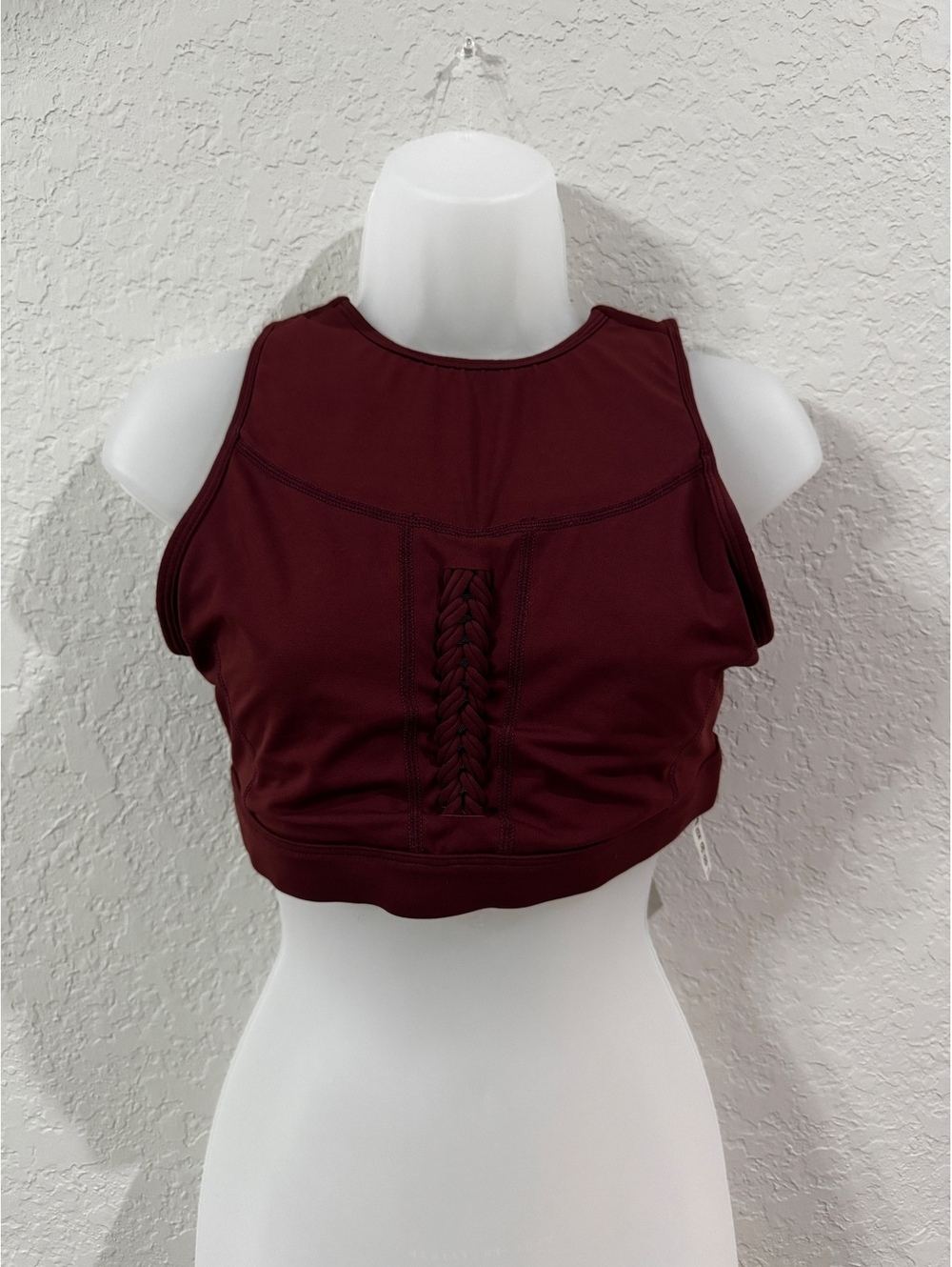 The Chestee The Alex Sports Bra Sz 12 Braided Mesh CrossFit Weightlifting